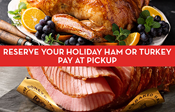 reserve your turkey or ham 350x225